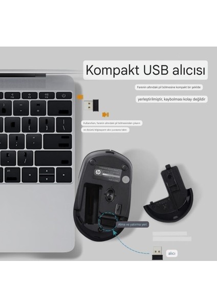 S1000C 2.4ghz Kablosuz Şarj Edilebilir Sessiz Mouse Siyah (Ramwhite Türkiye Garantili) indirimleri