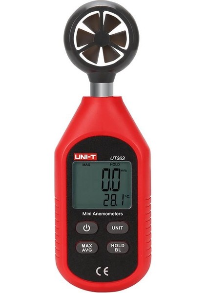 Unıt UT363 Rüzgar Ölçer Mini Anemometre