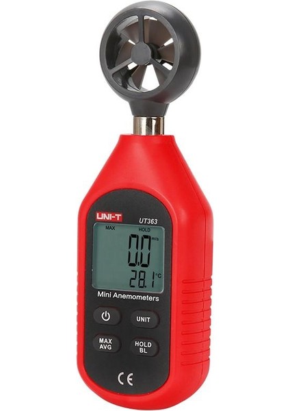 Unıt UT363 Rüzgar Ölçer Mini Anemometre