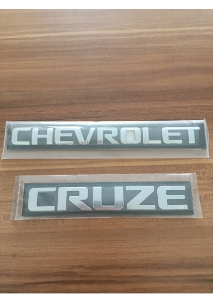 Chevrolet Cruze Bagaj Yazısı 2li Takım