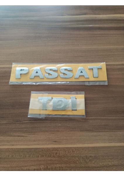 Volkswagen "passat ve Tdı" Bagaj Yazısı 'passat Tdı' Yazı