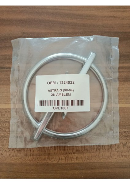 Opel Astra G Ön Arma Logo 1998 - 2004 Modeller Arası Uyumludur Astra G Ön Amblem