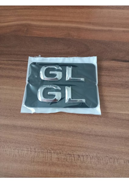 Opel Vectra B Ön Kapı Çıtası "gl" Yazısı 'gl' Yazı 2'li