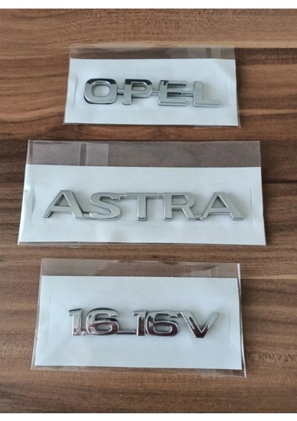 Bagaj Yazısı Opel Astra 1.6_16V