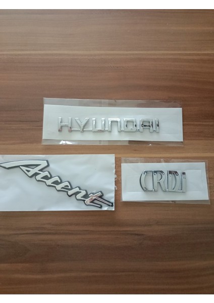 Hyundai Admira Kasa "hyundai Accent Crdi" 3'lü Takım