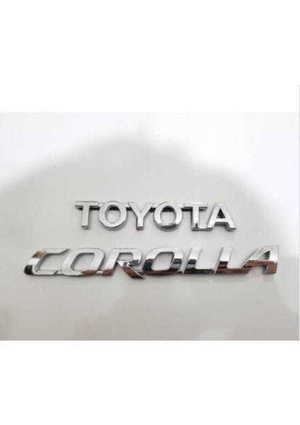 Toyota Corolla Bagaj Yazısı 2003-2017 Model-Yüksek Kalite-
