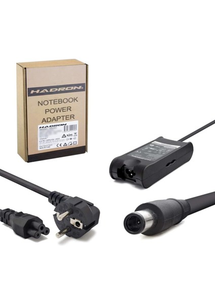 Notebook Adaptör 19.5V 4.62A 7.4x5.0mm Hadron HD-706