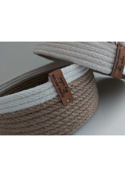 2'li Hasır Sepet Örtü Takımı Düzenleyici Organizer Dekorasyon Hediyelik Sunum Banyo Salon Mutfak modelleri