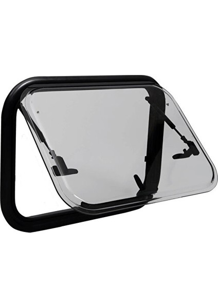 45X60CM 90° Amortisörlü Karavan Camı / Pencere