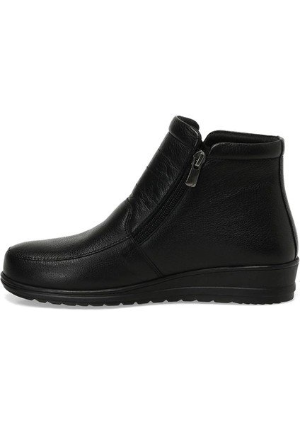 103510 Siyah Deri Ortopedik (5 Nokta) Kadın Bot modelleri