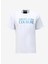 Bisiklet Yaka Beyaz Erkek T-Shirt 75GAHG01CJ00G003 1