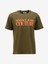 Bisiklet Yaka Haki Erkek T-Shirt 75GAHT03CJ00T107 1