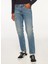 Fred Mello Normal Bel Normal Paça Slim Fit Açık Mavi Erkek Denim Pantolon FM23W28PD 3