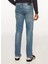 Fred Mello Normal Bel Normal Paça Slim Fit Açık Mavi Erkek Denim Pantolon FM23W28PD 5