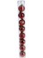 Dekoratif Obje Xms Ball 30MM S8 Rood 1