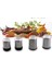 Büyük 7 Delik 1 Pc Paslanmaz Çelik Manyetik Baharat Pot Tuzluk Tuz Biber Baharat Cruet Çeşni Kutusu Pişirme Şişe Mutfak Aracı Jo 1078 (Yurt Dışından) 1