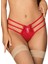 Mlvx Yanları Lastikli Kırmızı Kadın G String Blsm 1