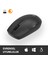 Lenovo Lecoo WS204 Kablosuz 1200DPI 3 Tuşlu Optik Siyah Mouse 2