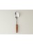 Woody Spoon Çelik Servis Kaşığı Servis Gereci Kahve 1