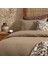 Perle Nevresim Seti King Size 230X220 cm Kahve 3