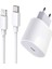 Senalstore Iphone 12 Pro-Max Uyumlu 20W Şarj Adaptörü+Şarj Kablosu 1