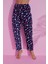 Farya Home Soft Welsoft Polar Puantiyeli Kışlık Peluş Pijama Altı Pantolon 1