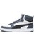 Unisex Puma White-Puma Black-Strong Gray-Puma Silver Puma Caven 2.0 Mid Beyaz Unisex Günlük Spor Ayakkabı 3