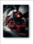 Retro Nostalji Buharlı Tren Kanvas Tablo Minimalist, Dekoratif, Soyut, Modern 3