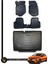 Renault Clio 5 3D Havuzlu Paspas Hatchback 2020 Sonrası + Bagaj Havuzu Ikili Set 1