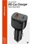 Lkc-41 Çift Çıkışlı 25W Type-C , 18W USB Süper Hızlı Araç Şarj Cihazı 3