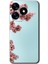 Tecno Spark 10 4g Kılıf Hd Desen Baskılı Kılıf + Kırılmaz Cam - Japon Çiçeği 1