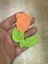 8x7 cm Dokuma Işleme Lale Çiçek Arma Yama Dikiş Aksesuarı 1