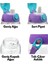 Büyük Boy 700ML Kılıflı Askılı Pipetli/pipetsiz Iki Ayrı Kapaklı Tritan Çocuk Matarası 4