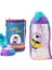 Büyük Boy 700ML Kılıflı Askılı Pipetli/pipetsiz Iki Ayrı Kapaklı Tritan Çocuk Matarası 1