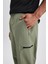 Fit Jogger Eşofman Altı Standart Fit Kargo Cepli Dokuma Beli Paçası Lastikli B2779AX23AU 4