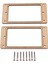 Elektro Aksesuarları Için Ahşap Humbucker Pikap Flatesi (Yurt Dışından) 1