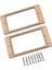 Elektro Aksesuarları Için Ahşap Humbucker Pikap Flatesi (Yurt Dışından) 4