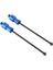 2 Adet Widemaxx Çelik Genişletilmiş Tahrik Mili Cvd Için 1/10 Widemaxx Rc Araba Yükseltme Parçaları, Mavi (Yurt Dışından) 2