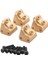 4 Adet Pirinç Ön ve Arka Aks Alt Şok Bağlantı Bağlantı Montajı Eksenel SCX10 Iı 90046 90047 1/10 Rc Paletli Araba Parçaları (Yurt Dışından) 1