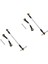 2 Takım Direksiyon Bağlantısı Servo Bağlantı Çubuğu Direksiyon Bağlantısı C14 C24 C34 B1 B14 B24 B16 B36 1/16 Rc Araba Yedek Parçaları (Yurt Dışından) 2