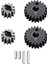 Fms FCX24 Metal Portal Aks Portalı Dişli Seti 21T 12T 1/24 Rc Paletli Araba Yükseltme Parçaları Aksesuarları (Yurt Dışından) 2