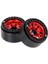 4 Adet 1.9 Metal Beadlock Tekerlek Göbeği Jant 1/10 Rc Paletli Eksenel SCX10 90046 AXI03007 Trx4 Redcat D90, Kırmızı (Yurt Dışından) 2
