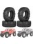 4 Adet 90MM 1.9 Kauçuk Lastik Tekerlek Lastikleri 1/10 Rc Paletli Araba Trx4 D90 Eksenel SCX10 Iı Iıı Redcat (Yurt Dışından) 5