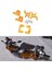 Metal Ön Direksiyon Kupası C Hub Taşıyıcı Süspansiyon Kolu Seti 1/10 Rc Paletli Araba CC01 Cc-01 Yükseltme Parçaları, 2 (Yurt Dışından) 4
