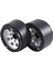 4 Adet 1.9 Metal Beadlock 8 Yuvarlak Delikli Tekerlek Göbeği Jant 1/10 Rc Paletli Eksenel SCX10 90046 AXI03007 Trx4 Redcat D90, Gümüş (Yurt Dışından) 4