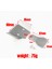 Metal Paslanmaz Çelik Şasi Zırh Koruma Plakası Cc-01 CC01 1/10 Rc Paletli Araba Yükseltme Parçaları (Yurt Dışından) 5