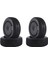4 Adet 116MM 1/8 Rc Off-Road Lastikleri Tekerlek 17MM Hex Arrma Redcat Takımı Wr8 Hobao 116X43MM,2 (Yurt Dışından) 1