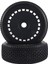 4 Adet 116MM 1/8 Rc Off-Road Lastikleri Tekerlek 17MM Hex Arrma Redcat Takımı Wr8 Hobao 116X43MM,2 (Yurt Dışından) 5