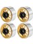 4 Adet Vagon Metal 1.9 Beadlock Tekerlek Göbeği Jant 1/10 Rc Paletli Eksenel SCX10 90046 Trx4 D90 (Yurt Dışından) 5