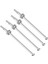 4 Adet Metal Evrensel Tahrik Mili Cvd 104001-1927 104001 1/10 Rc Araba Yedek Parça Aksesuarları (Yurt Dışından) 4